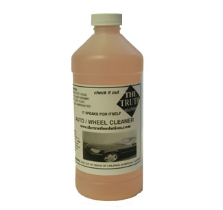 The Truth Solution Auto /Wheel Cleaner 4oz.